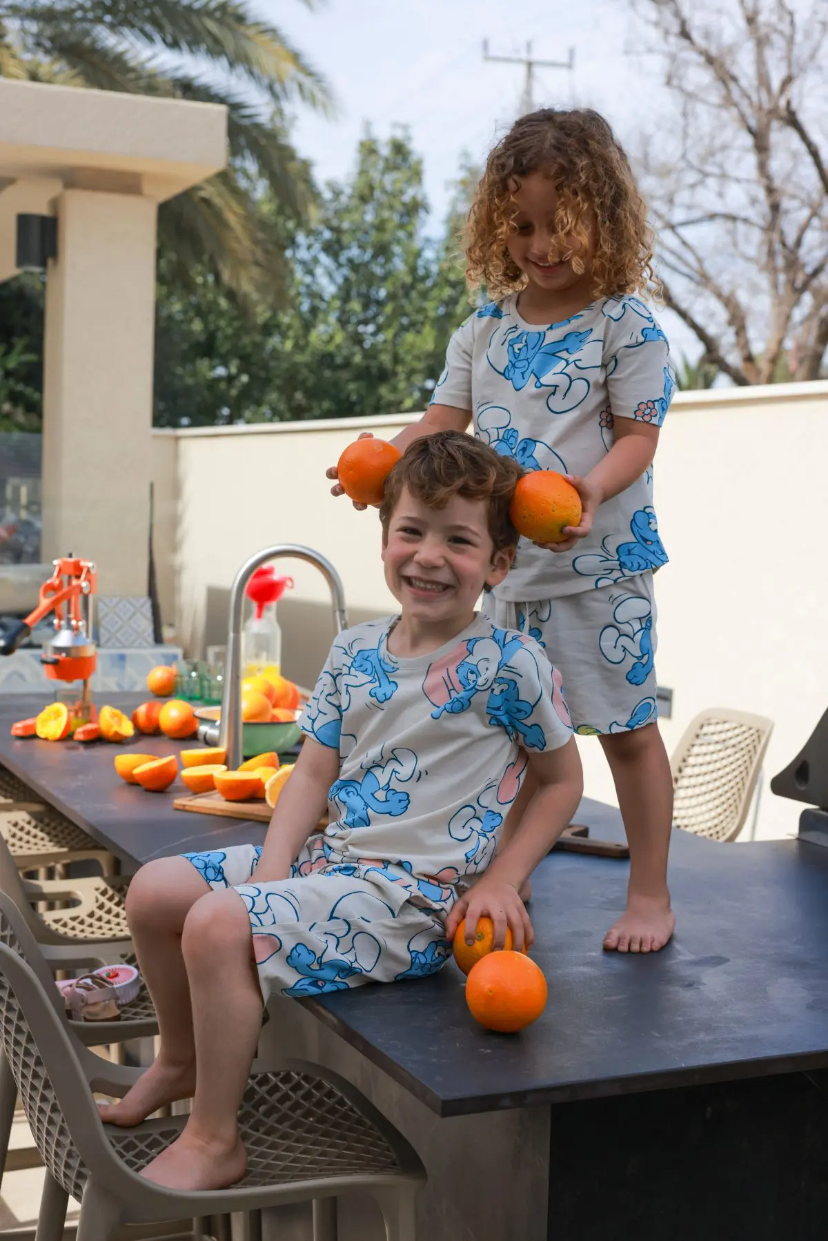 פיג'מה הדרדסים בנות