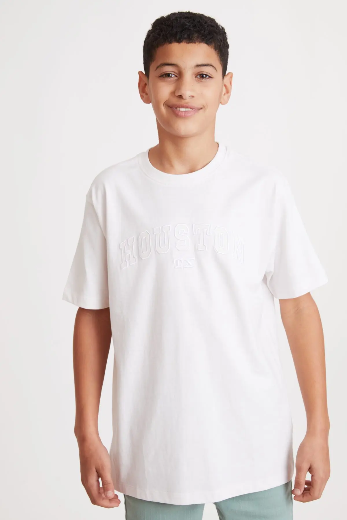 חולצה Oversize עם הדפס