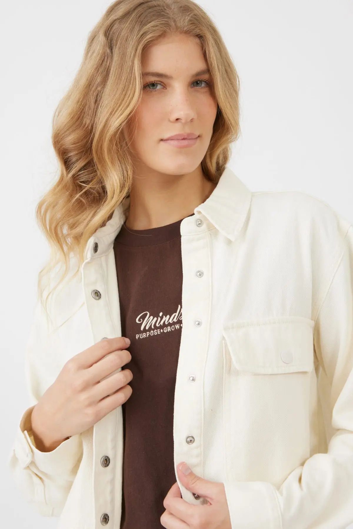 ⁦חולצה מכופתרת- חלק מסט⁩ – תמונה ⁦2⁩