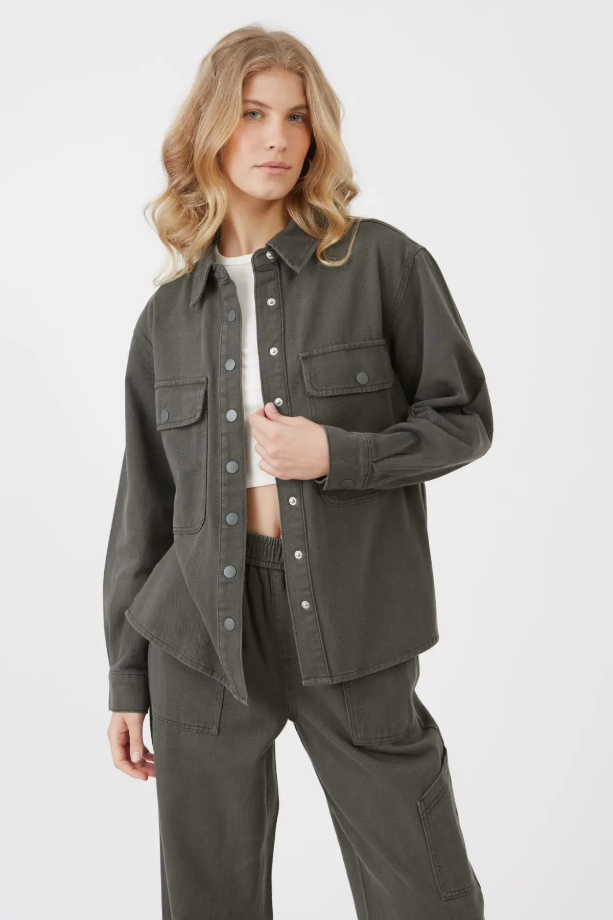 ⁦חולצה מכופתרת- חלק מסט⁩ – תמונה ⁦4⁩