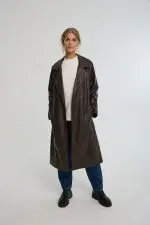 מעיל דמוי עור