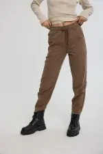 ⁦מכנס ארוג עם גומי⁩ – תמונה ⁦4⁩