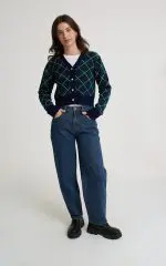 ⁦ג'ינס בגזרת בלון⁩ – תמונה ⁦6⁩