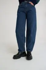 ⁦ג'ינס בגזרת בלון⁩ – תמונה ⁦7⁩