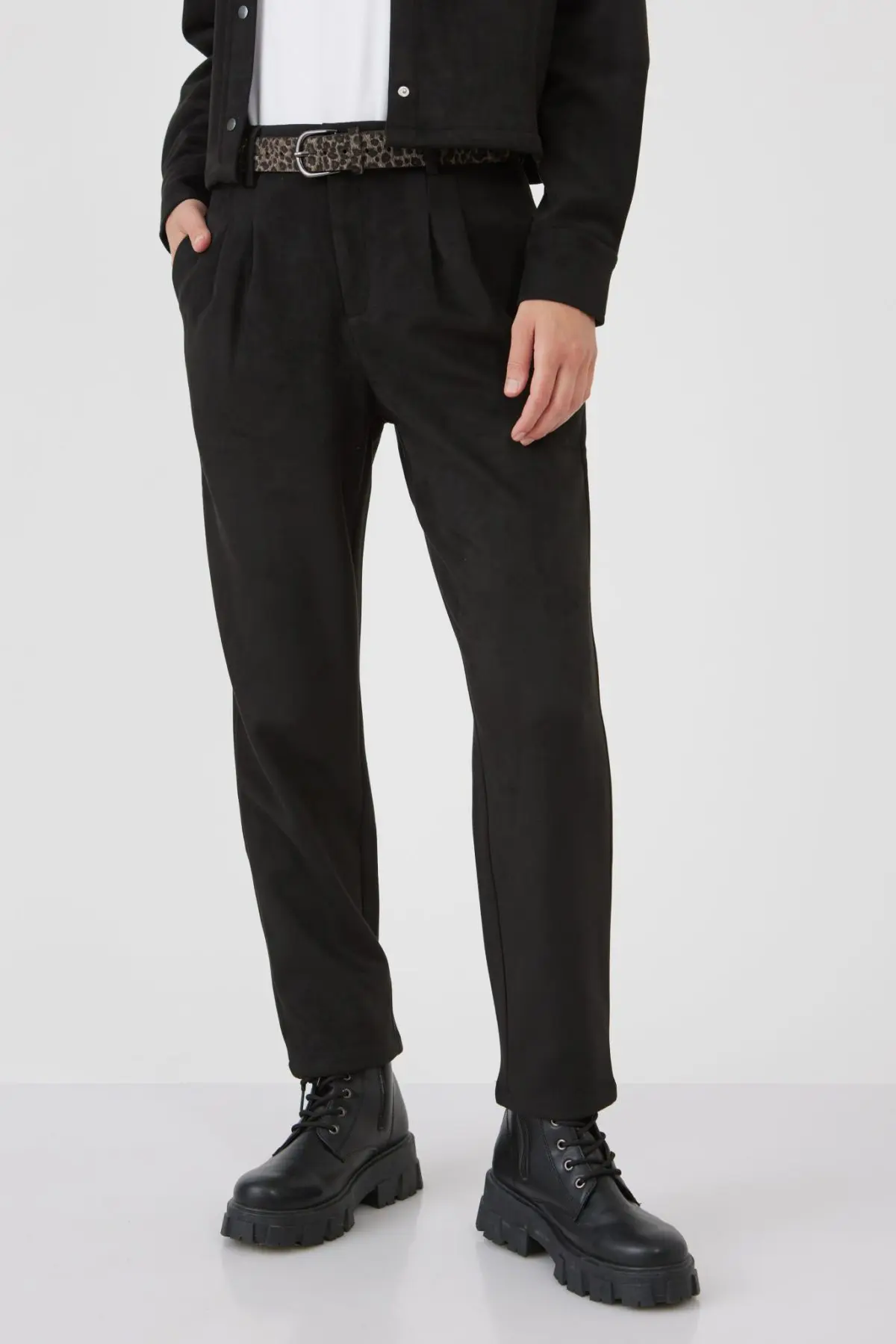 ⁦מכנס זמש⁩ – תמונה ⁦9⁩