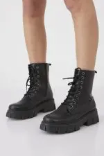 ⁦מגף PU נשים⁩ – תמונה ⁦3⁩