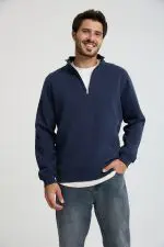 ⁦טופ פוטר עם חצי רוכסן⁩ – תמונה ⁦4⁩