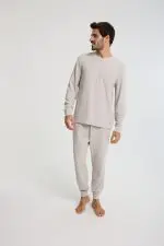 ⁦פיג'מה פיקה גבר⁩ – תמונה ⁦3⁩