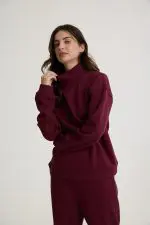 ⁦צווארון Oversize טופ⁩ – תמונה ⁦3⁩