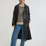 מעיל דמוי עור