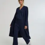 קרדיגן ארוך סריג - חלק מסט