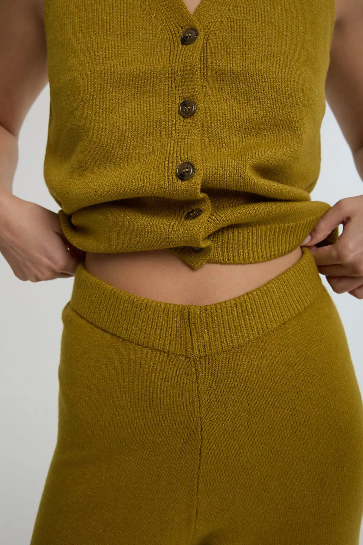 ⁦מכנס סריג- חלק מסט⁩ – תמונה ⁦3⁩