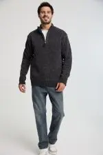 סריג עם חצי רוכסן