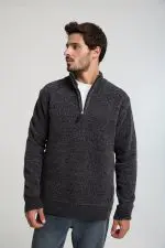 ⁦סריג עם חצי רוכסן⁩ – תמונה ⁦2⁩