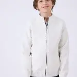 ג'קט סריג עם רוכסן