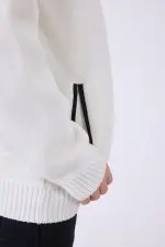 ⁦ג'קט סריג עם רוכסן⁩ – תמונה ⁦3⁩