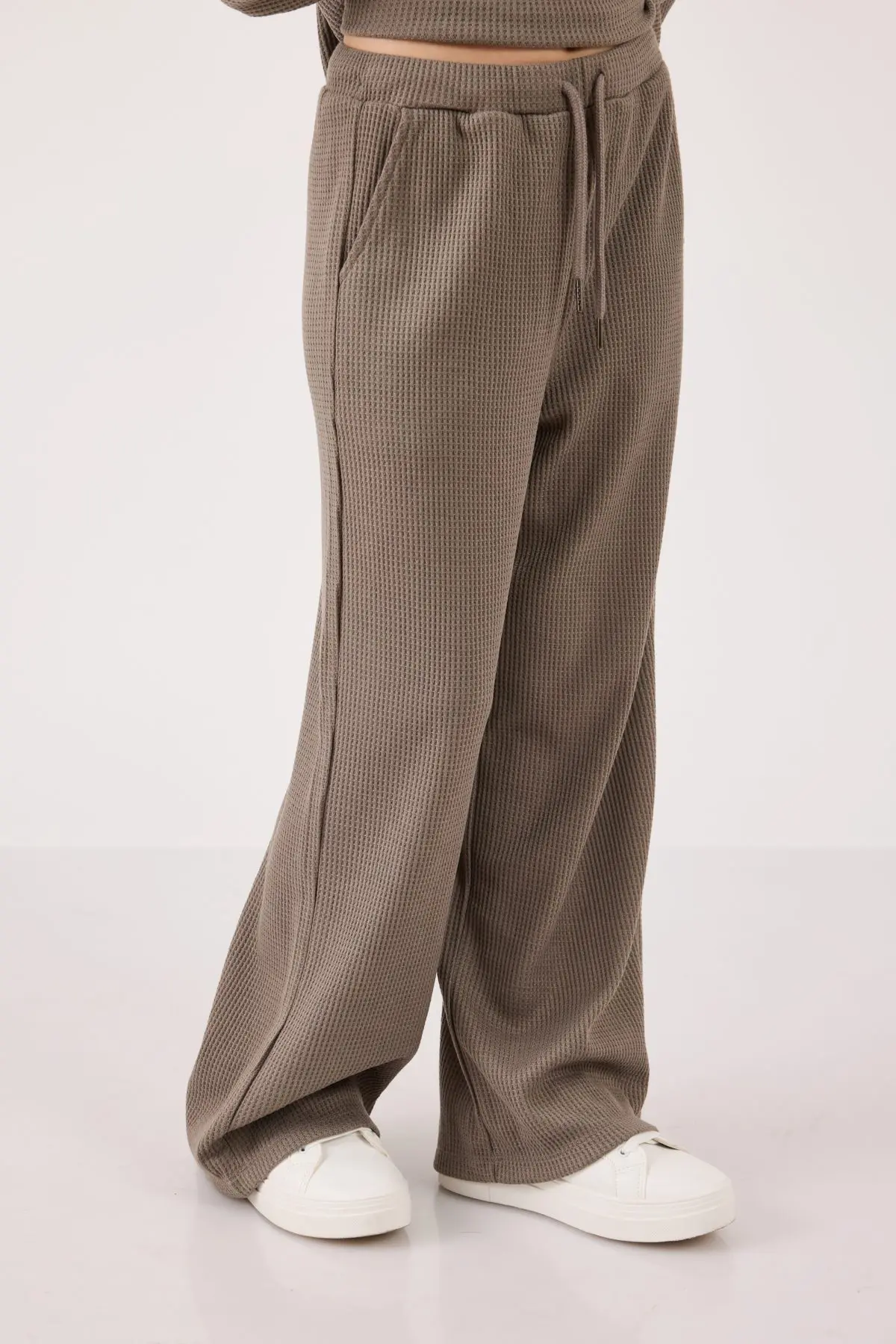 ⁦מכנס וופל - חלק מסט⁩ – תמונה ⁦3⁩