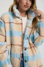 ⁦ג'קט אפרוח מודפס⁩ – תמונה ⁦3⁩