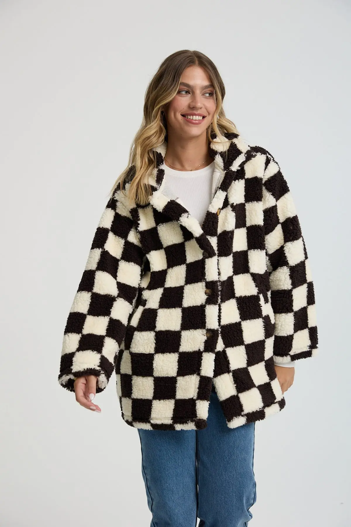 ⁦ג'קט אפרוח מודפס⁩ – תמונה ⁦4⁩