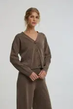 ⁦קרדיגן חלק מסט⁩ – תמונה ⁦2⁩