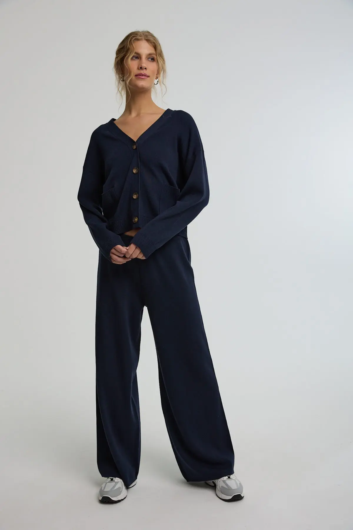 ⁦קרדיגן חלק מסט⁩ – תמונה ⁦4⁩