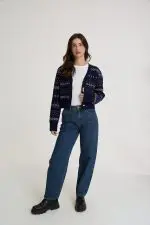 קרדיגן סריג עבה