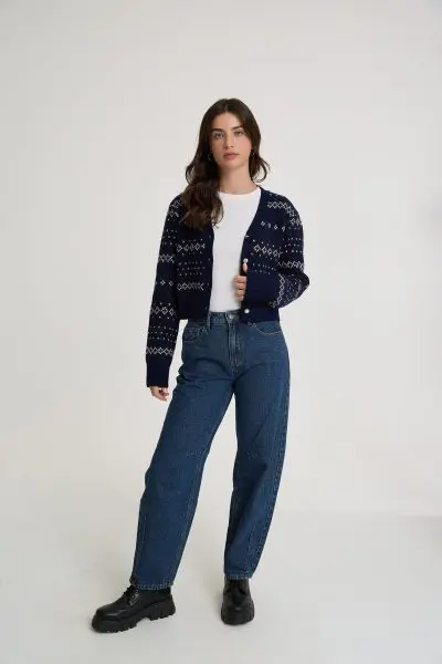 קרדיגן סריג עבה