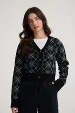 ⁦קרדיגן סריג עבה⁩ – תמונה ⁦4⁩