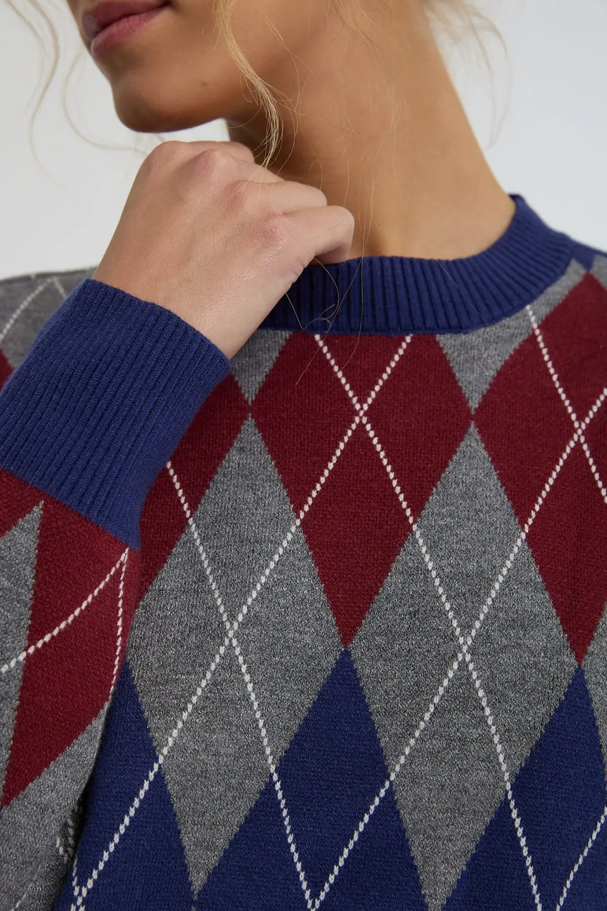 ⁦סריג מודפס עבה⁩ – תמונה ⁦3⁩