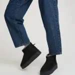 מגף עם פרווה נשים