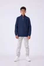 סריג עם חצי רוכסן