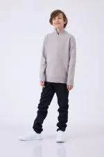 ⁦סריג עם חצי רוכסן⁩ – תמונה ⁦4⁩