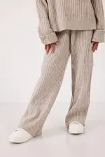 ⁦מכנס סריג ריב- חלק מסט⁩ – תמונה ⁦2⁩