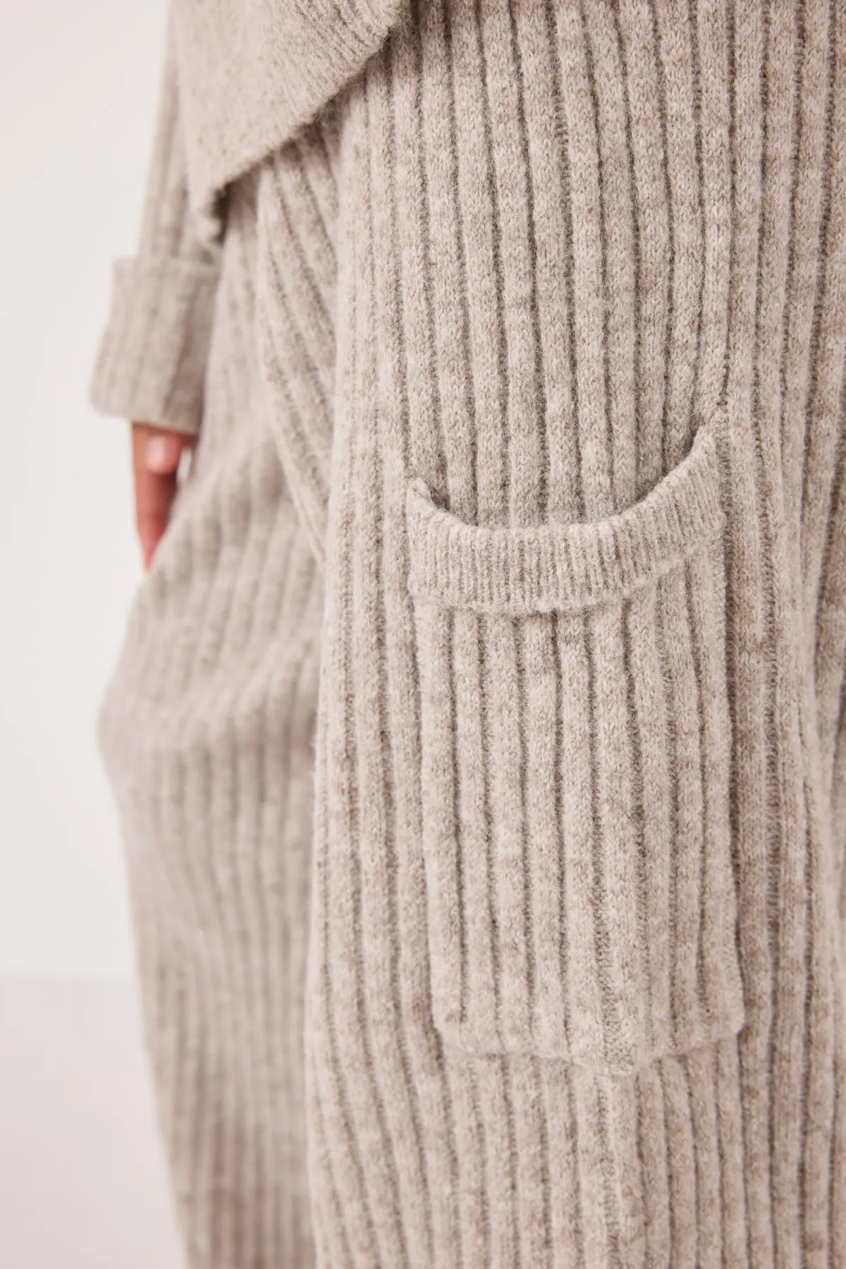 ⁦מכנס סריג ריב- חלק מסט⁩ – תמונה ⁦4⁩