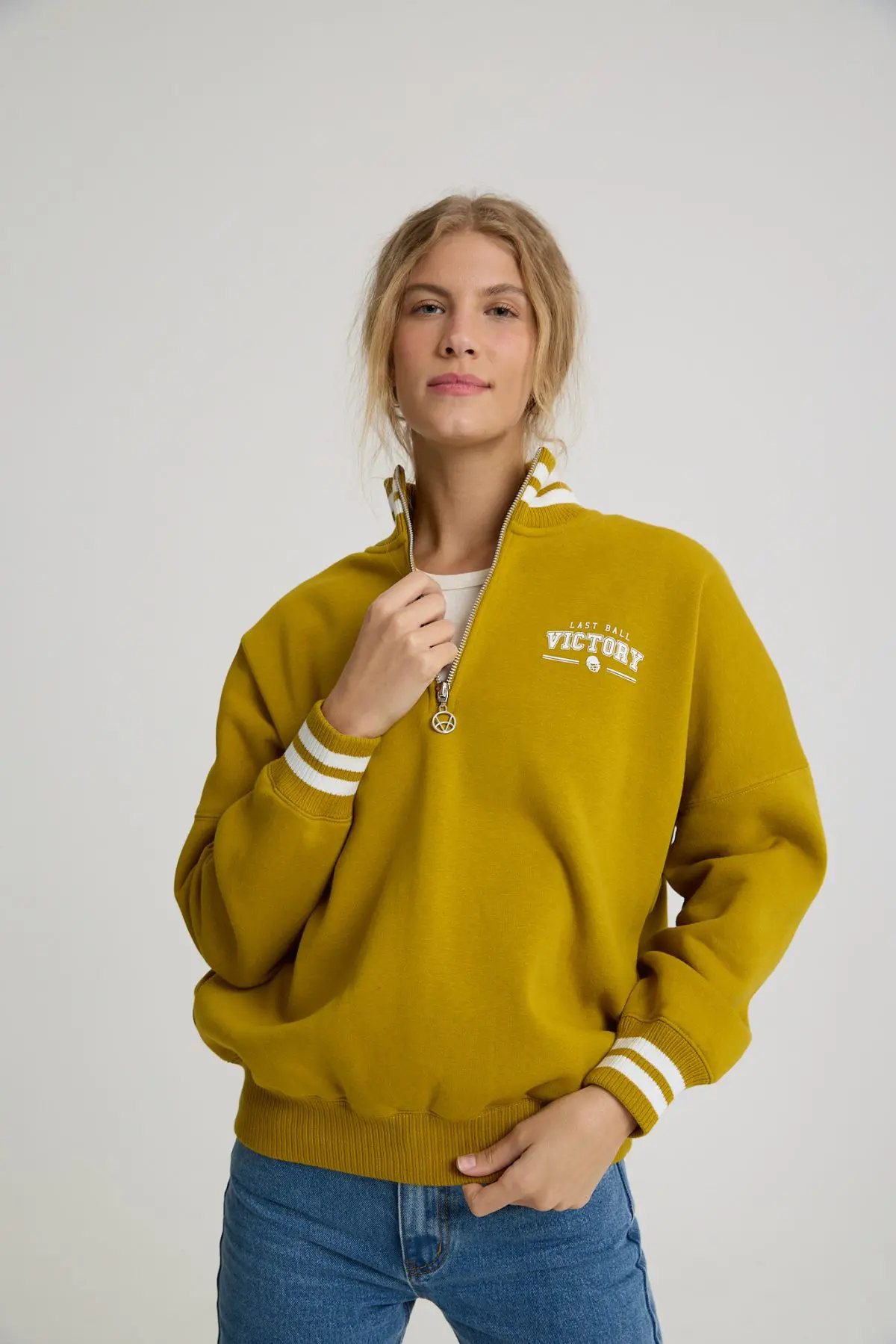 ⁦טופ פוטר חצי רוכסן⁩ – תמונה ⁦4⁩