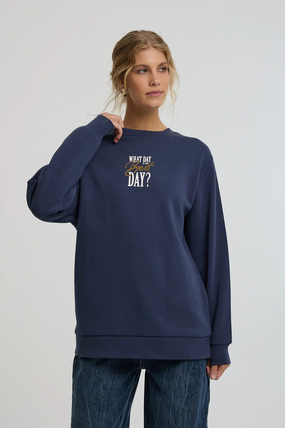 ⁦טופ פוטר Oversize⁩ – תמונה ⁦3⁩