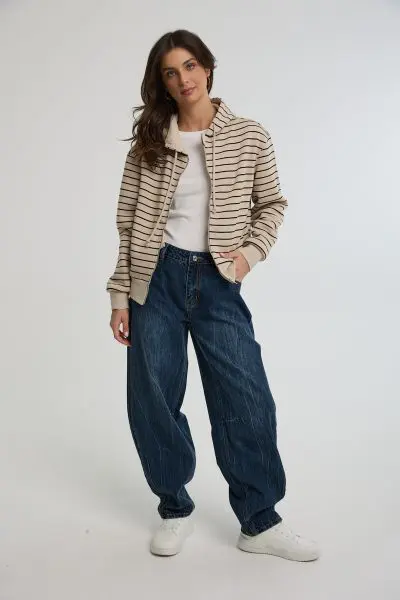 עם רוכסן FT ג'קט