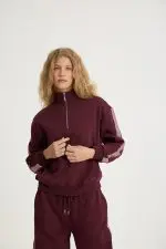 ⁦טופ פוטר חצי רוכסן⁩ – תמונה ⁦2⁩