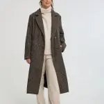 מעיל ארוך חלק