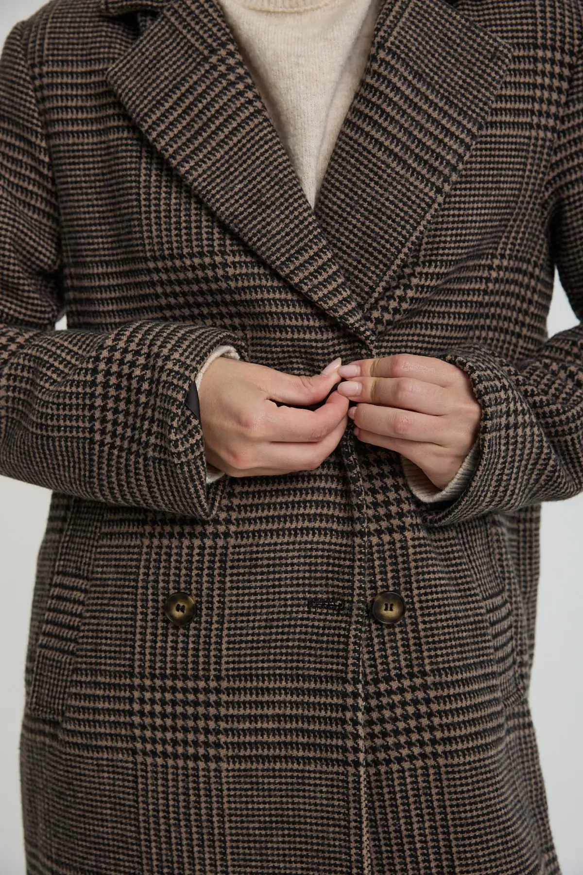 ⁦מעיל ארוך חלק⁩ – תמונה ⁦5⁩