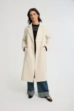 ⁦מעיל ארוך חלק⁩ – תמונה ⁦6⁩