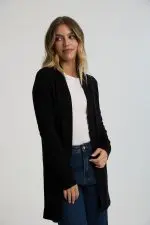 ⁦קרדיגן סריג ארוך⁩ – תמונה ⁦4⁩