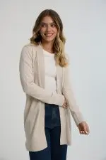 ⁦קרדיגן סריג ארוך⁩ – תמונה ⁦5⁩