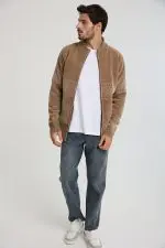 ⁦ג'קט סריג עם רוכסן⁩ – תמונה ⁦2⁩