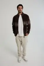 ⁦ג'קט סריג עם רוכסן⁩ – תמונה ⁦6⁩