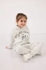 ⁦טופ פוטר עם הדפס- חלק מסט⁩ – תמונה ⁦2⁩