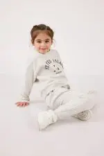 ⁦מכנס פוטר עם הדפס- חלק מסט⁩ – תמונה ⁦2⁩