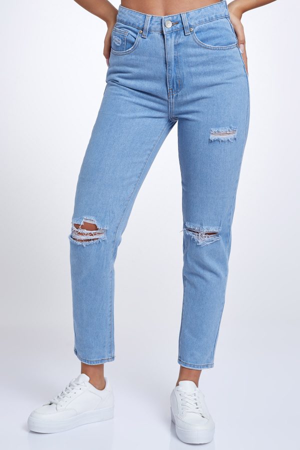 ג'ינס בגזרת MOM