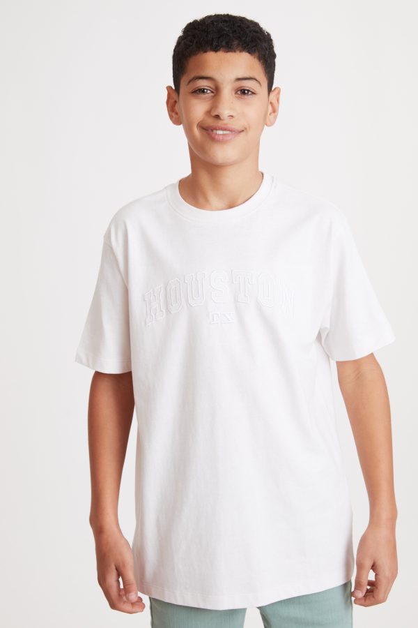 חולצה Oversize עם הדפס