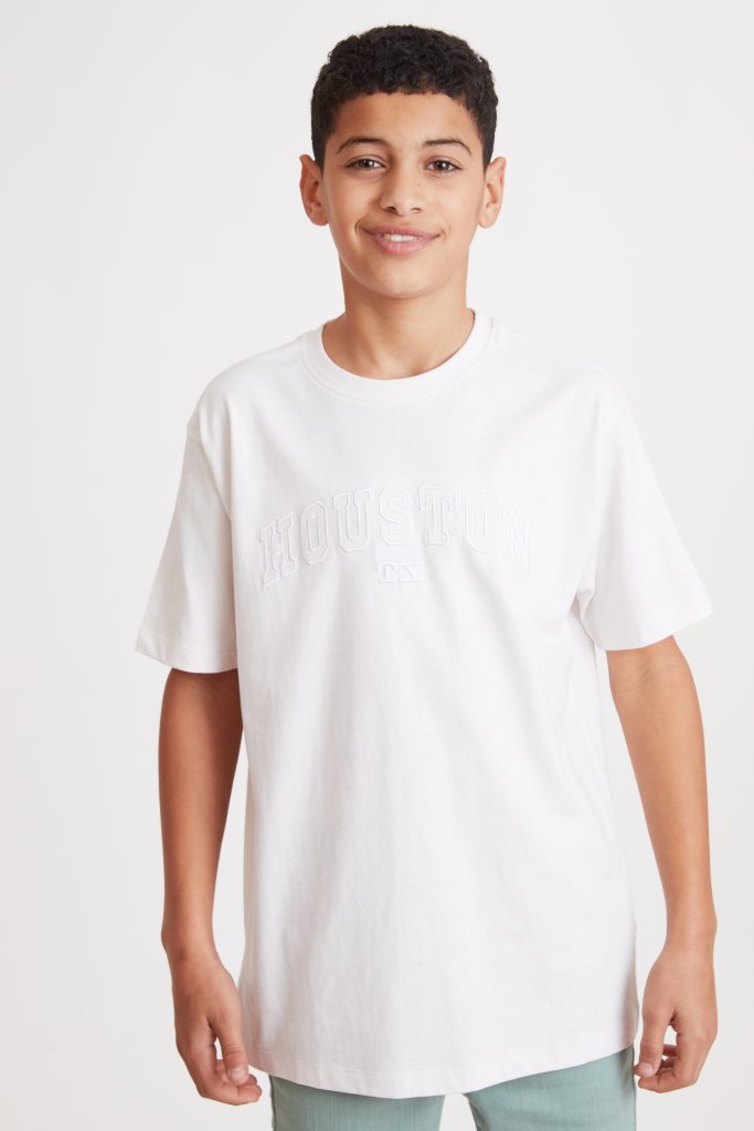 חולצה Oversize עם הדפס